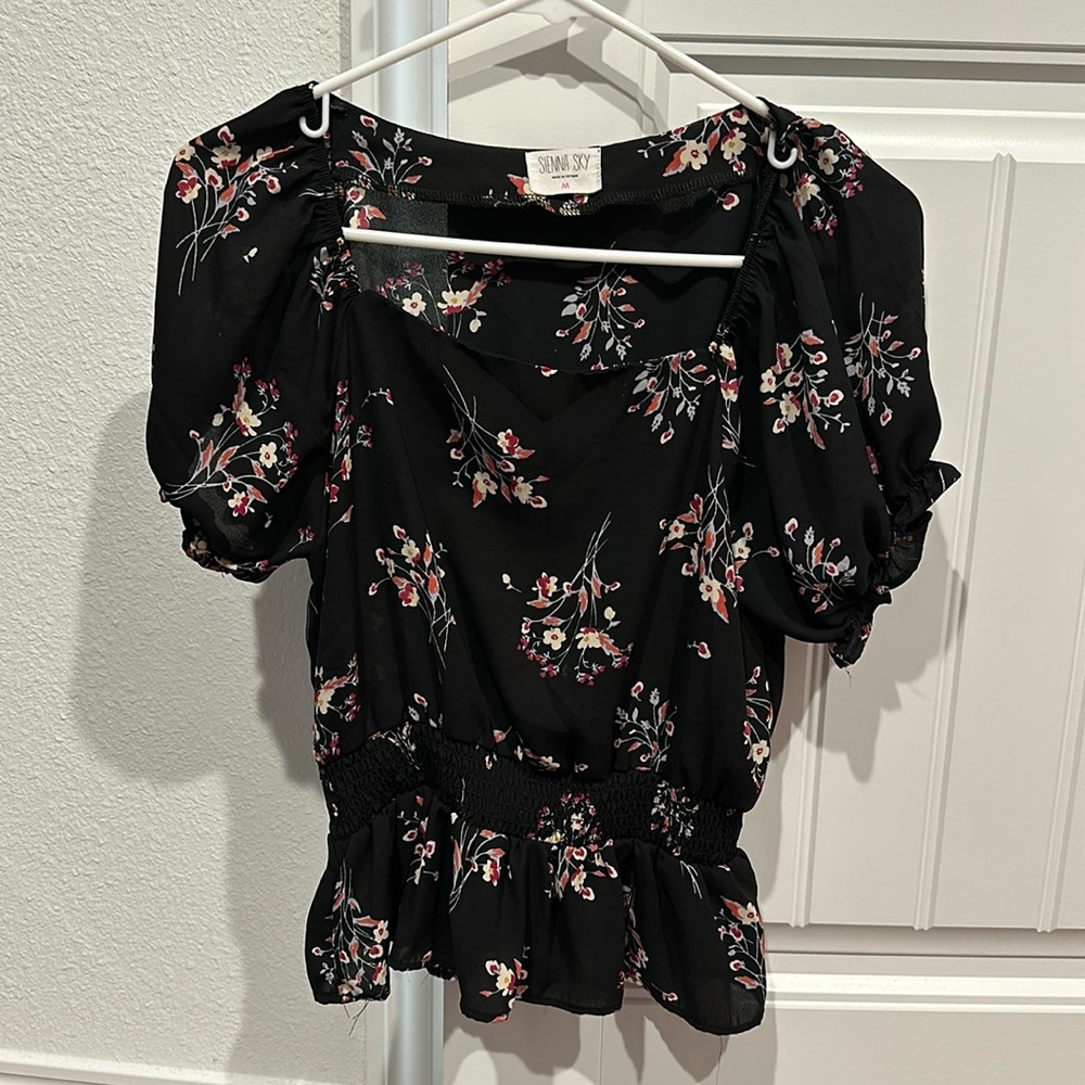 Floral blouse